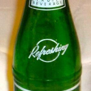 Vintage Sun Drop Citrus Soda 9oz Green Bottle